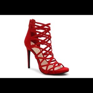 Jessica Simpson Red Platform Sandal